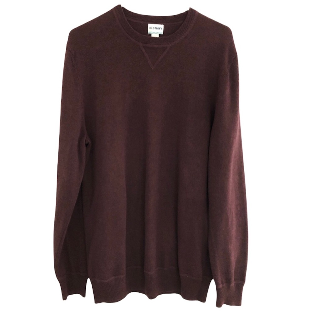 Old Navy Men Ruby Stretchy Sweater, size Large